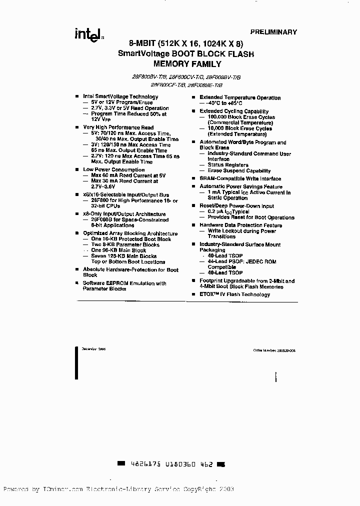 28F800BV-TB_835626.PDF Datasheet