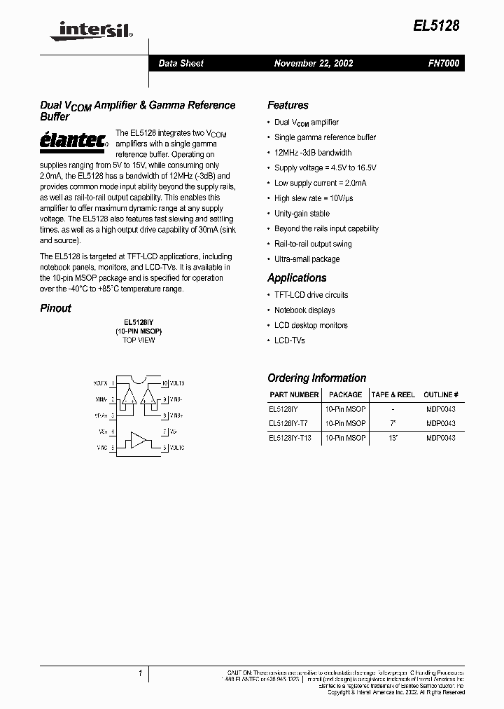 EL5128IY-T7_836915.PDF Datasheet