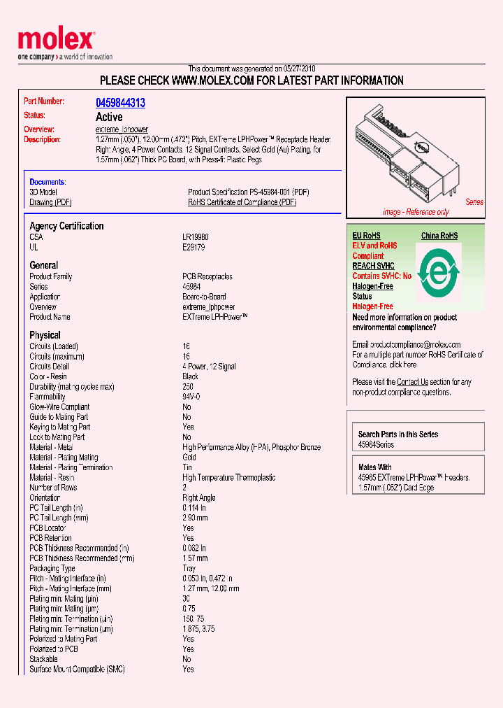 45984-4313_1478844.PDF Datasheet