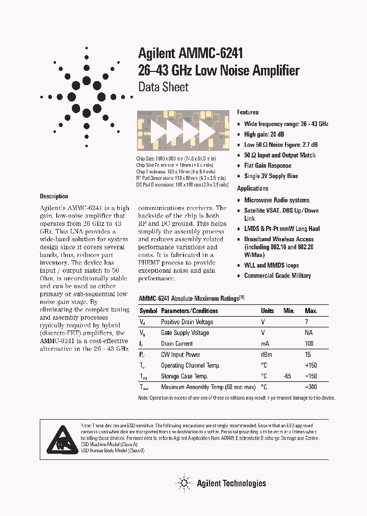 AMMC-6241_1480567.PDF Datasheet