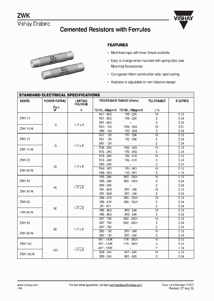 ZWK_1483918.PDF Datasheet