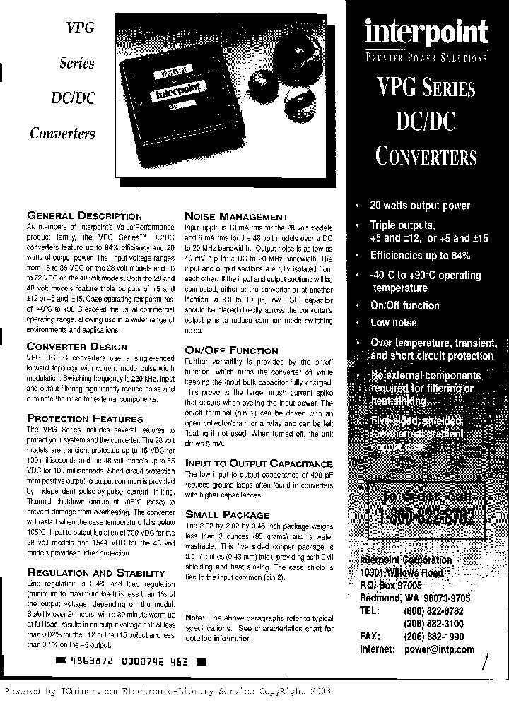 VPF2805DST_840852.PDF Datasheet