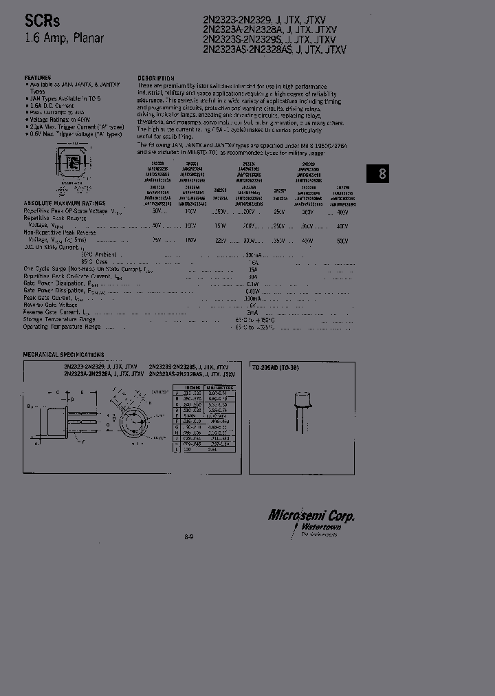 JANTX2N2329AS_1484372.PDF Datasheet