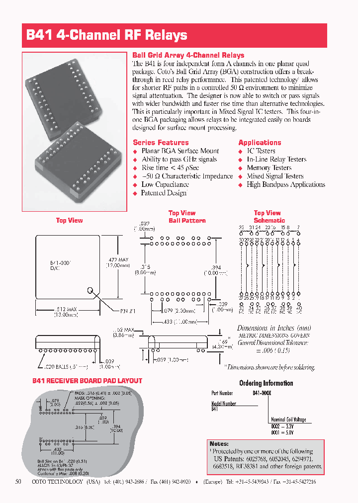 B41-0001_1487387.PDF Datasheet
