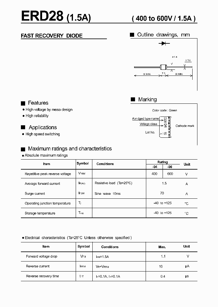 ERD28-04_845651.PDF Datasheet