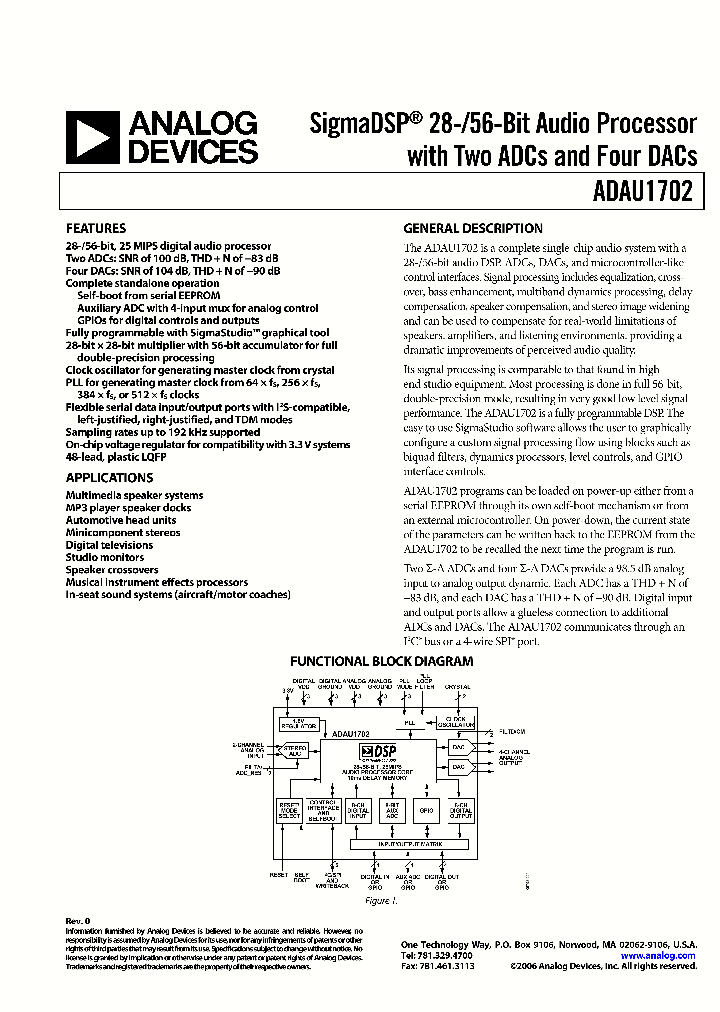 ADAU1702_847022.PDF Datasheet