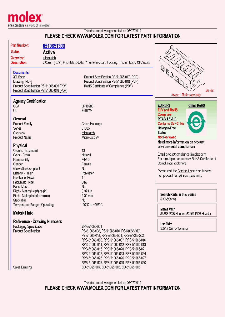 51065-1300_1503025.PDF Datasheet