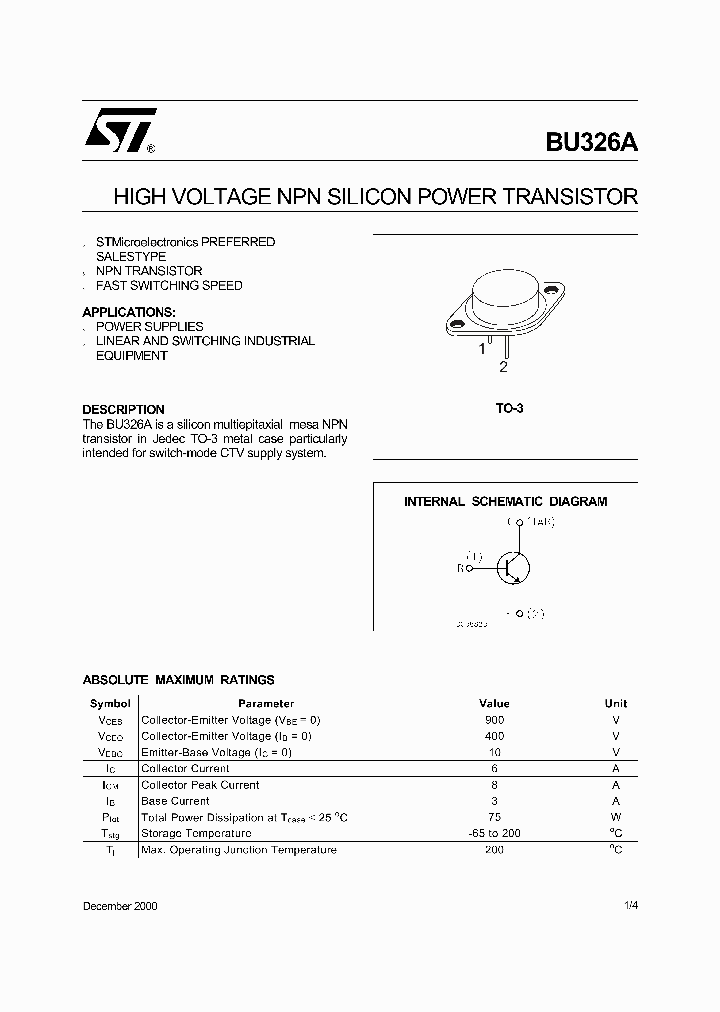 BTA40-600B_1512280.PDF Datasheet