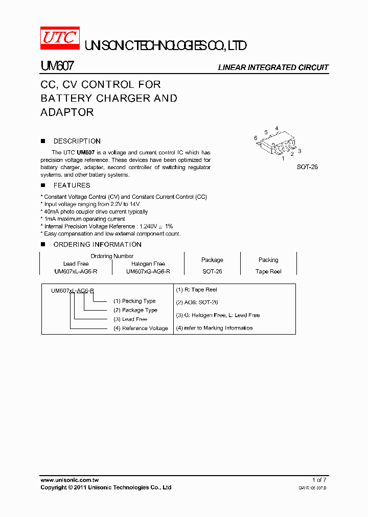 UM607XG-AG6-R_1511271.PDF Datasheet