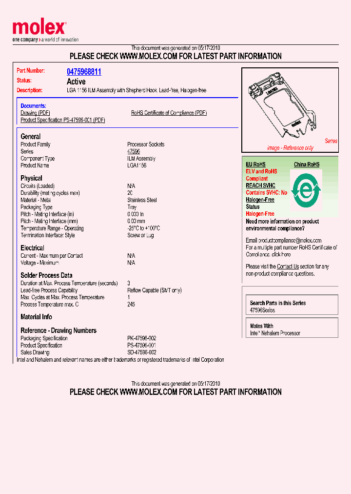 47596-8811_1509938.PDF Datasheet