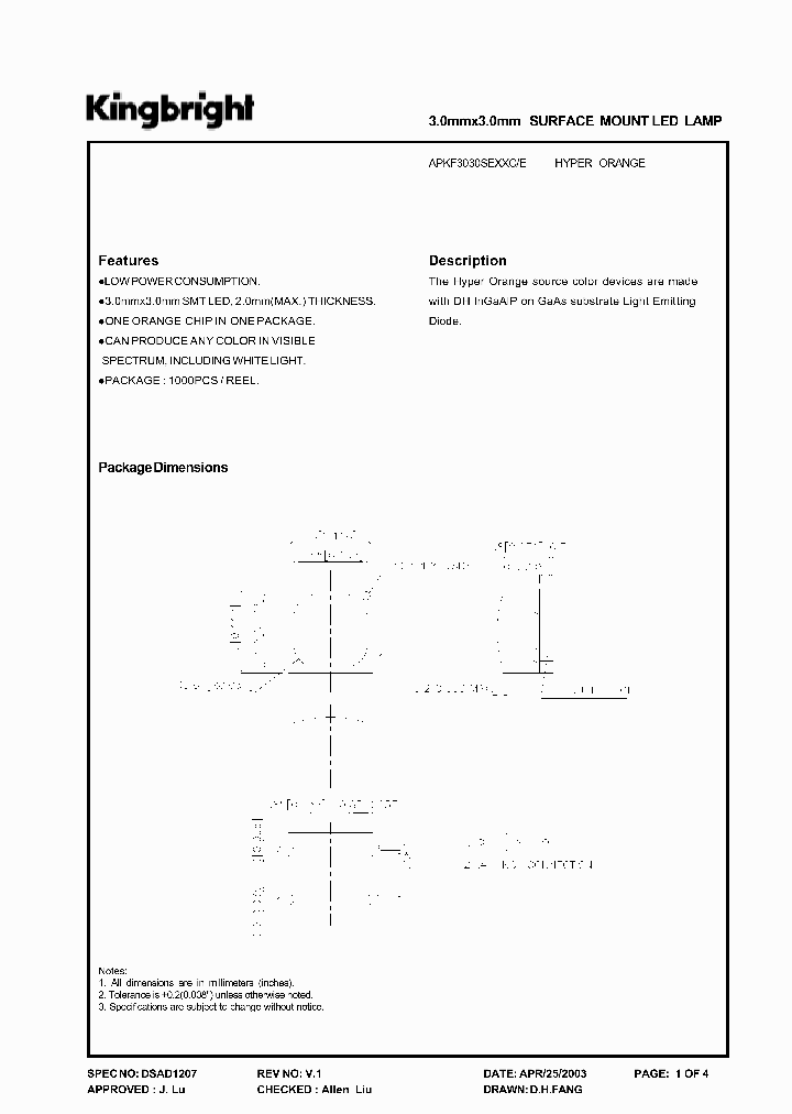 APKF3030SEXXCE_854361.PDF Datasheet