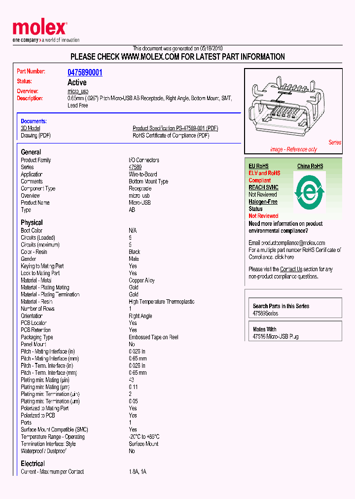 47589-0001_1512934.PDF Datasheet