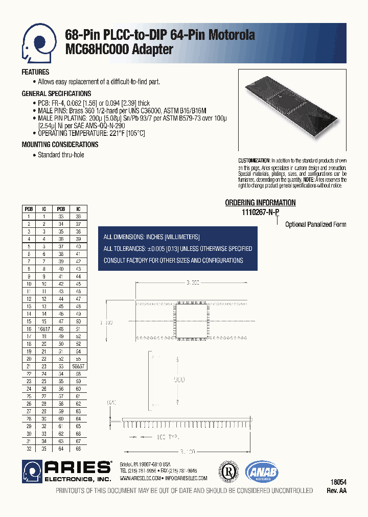 1110267-N-P_1513079.PDF Datasheet