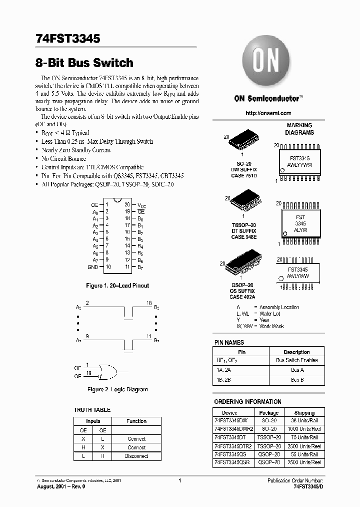 74FST3345-D_1516554.PDF Datasheet