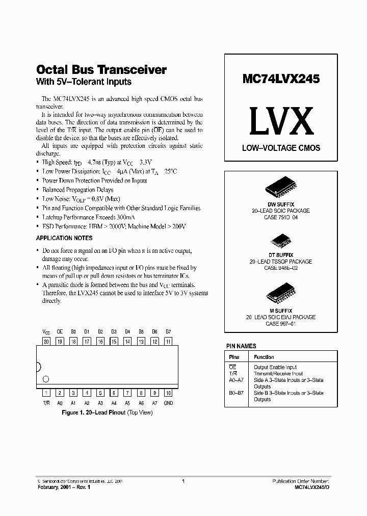MC74LVX245-D_1516567.PDF Datasheet