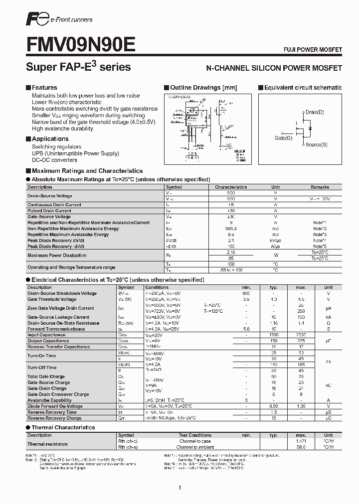 FMV09N90E_1515716.PDF Datasheet