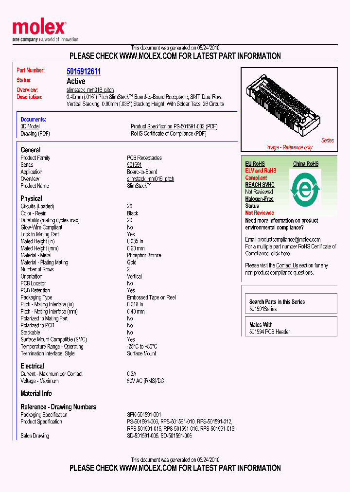 501591-2611_1514898.PDF Datasheet