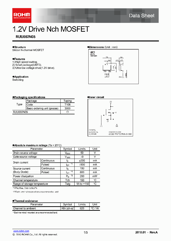 RUU002N05_1517470.PDF Datasheet