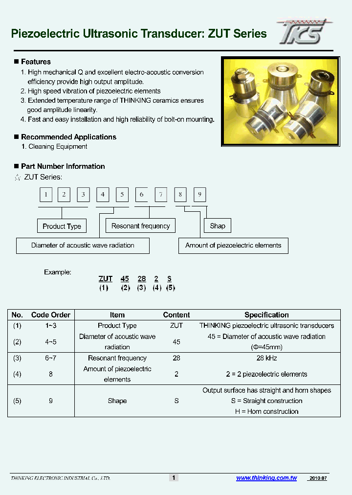 ZUT45282S_1518060.PDF Datasheet