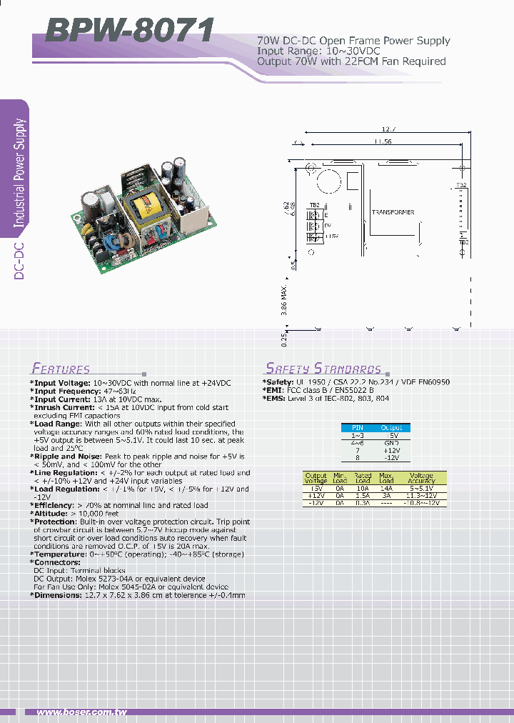 BPW-8071_1518833.PDF Datasheet