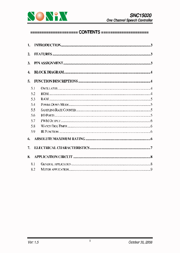 SNC15020_1519041.PDF Datasheet