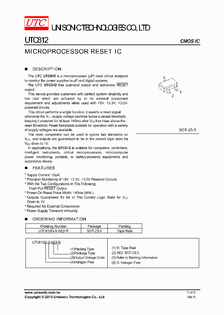 UTC812G-X-AE2-R_1522373.PDF Datasheet