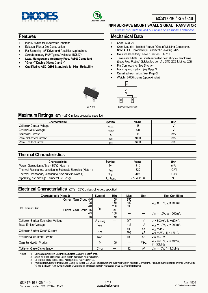 BC817-XX-7-F_1522573.PDF Datasheet