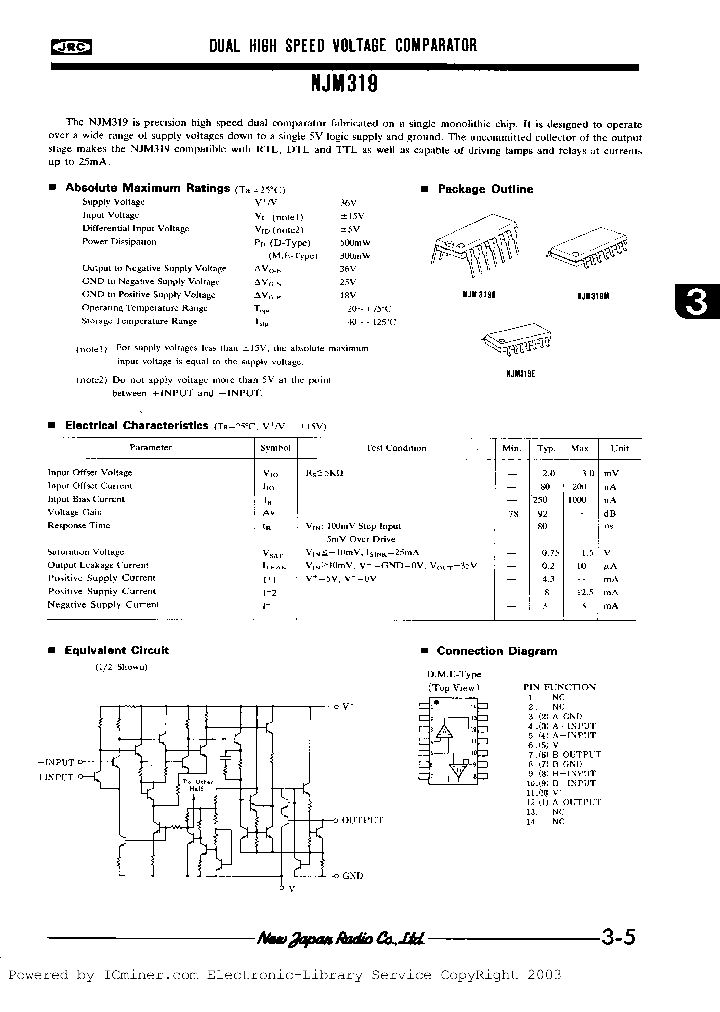 NJM319E_857900.PDF Datasheet