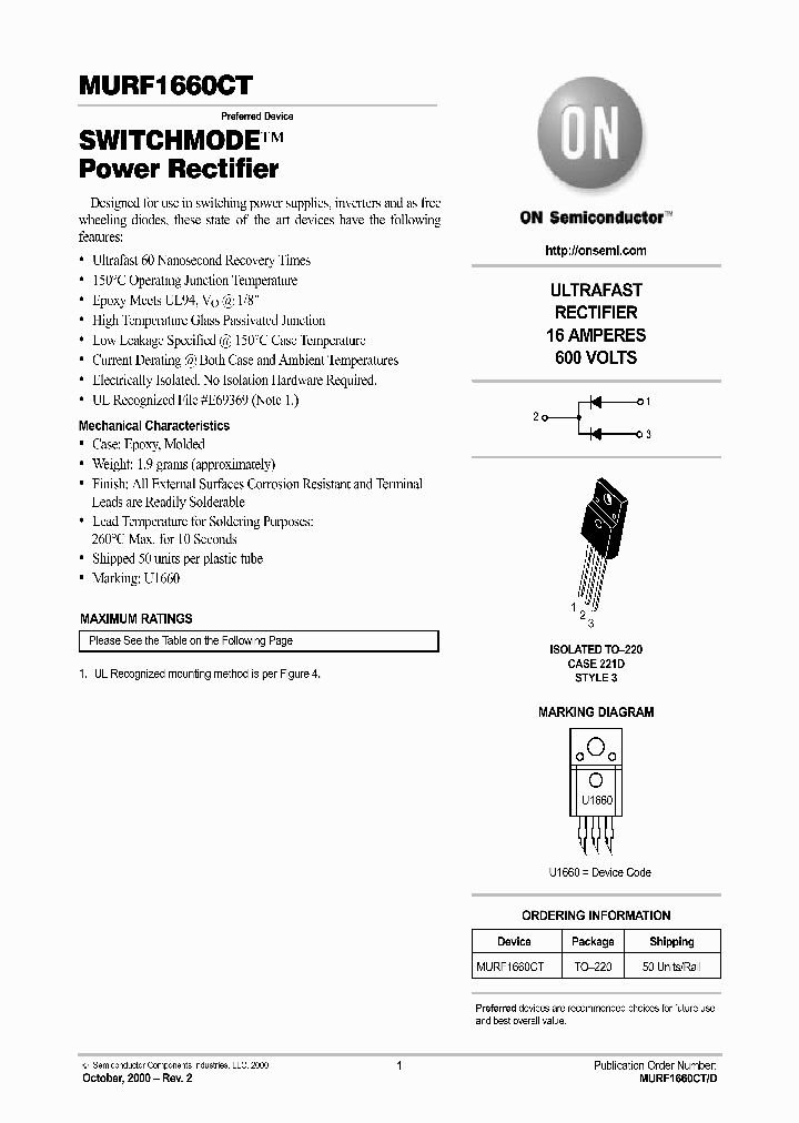 MURF1660CT-D_1524774.PDF Datasheet