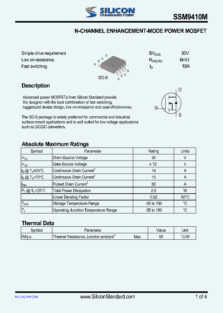 SSM9410M_1525118.PDF Datasheet