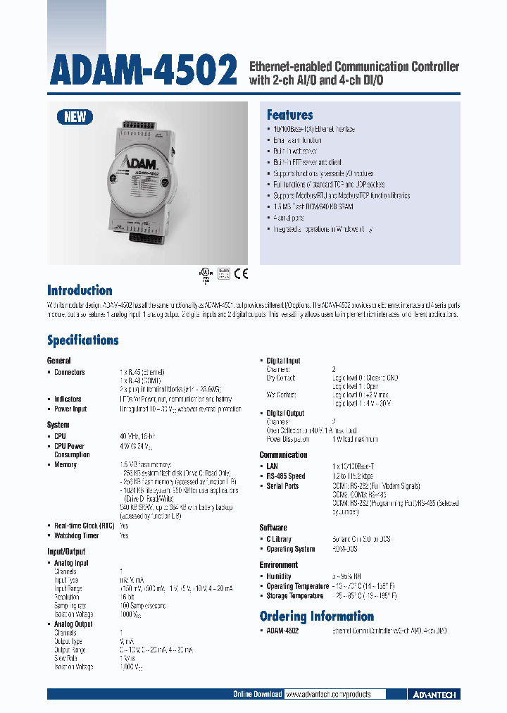 ADAM-4502_1525162.PDF Datasheet