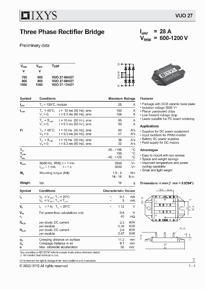 VUO27-06NO7_1525902.PDF Datasheet
