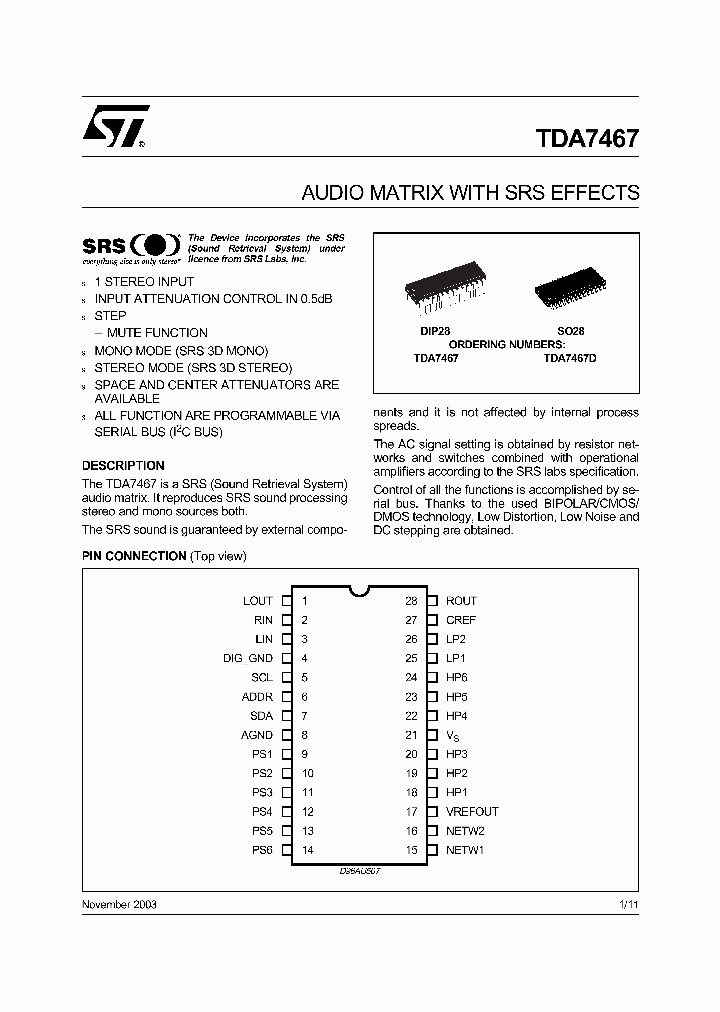 TDA7467D013TR_1527723.PDF Datasheet