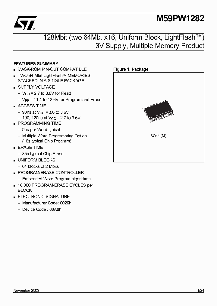 M59PW1282-100M1_1530031.PDF Datasheet