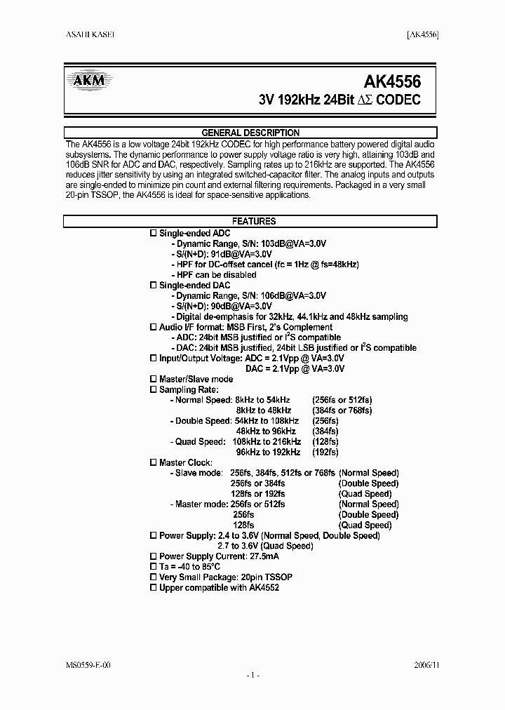 AKD4556_1530224.PDF Datasheet