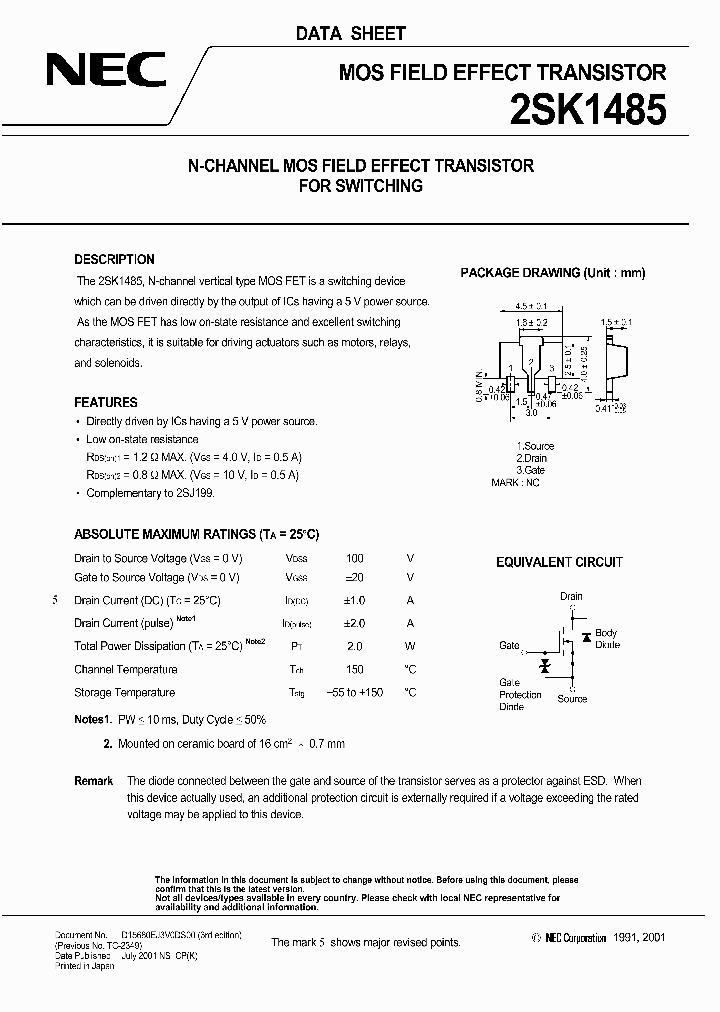 2SK1485-T2_1530353.PDF Datasheet