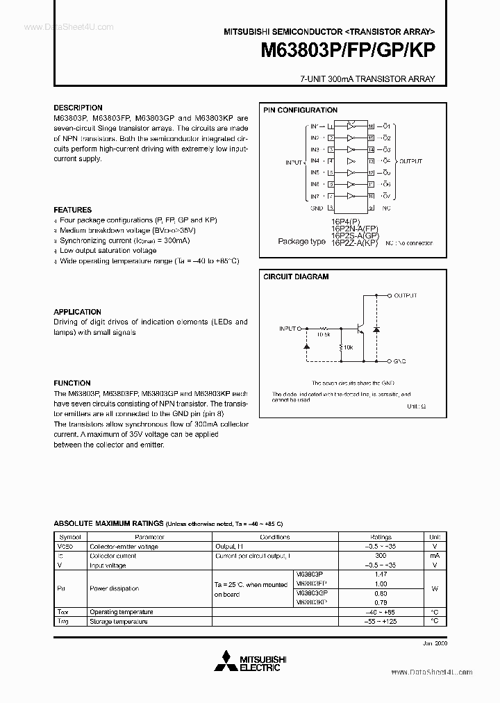 M63803GP_1526800.PDF Datasheet