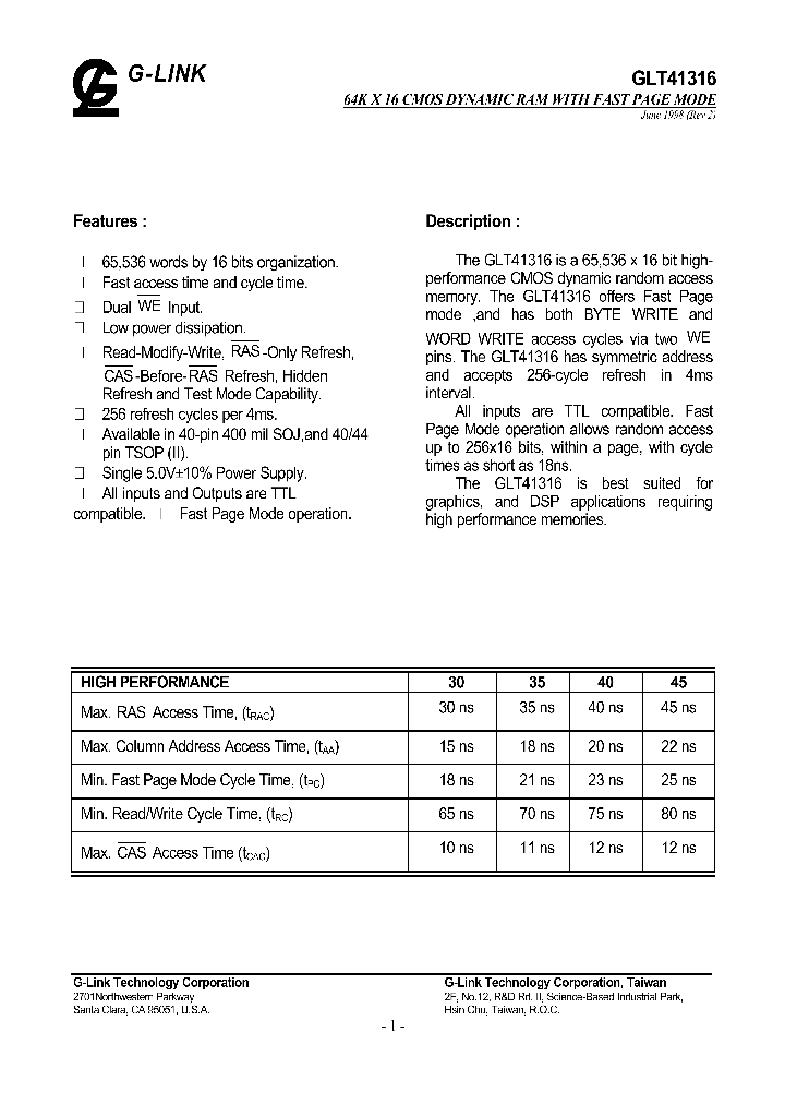 GLT41316-50FA_1535293.PDF Datasheet