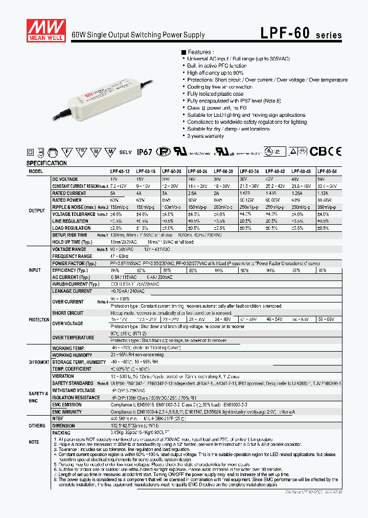 LPF-60-30_1539862.PDF Datasheet