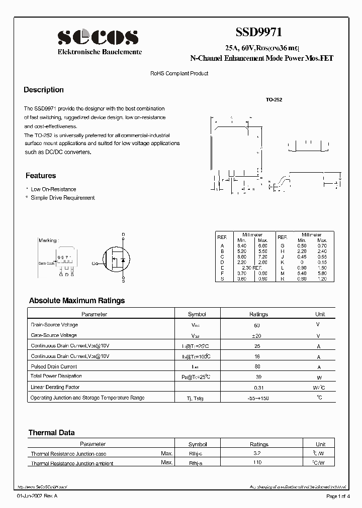 SSD9971_1540838.PDF Datasheet
