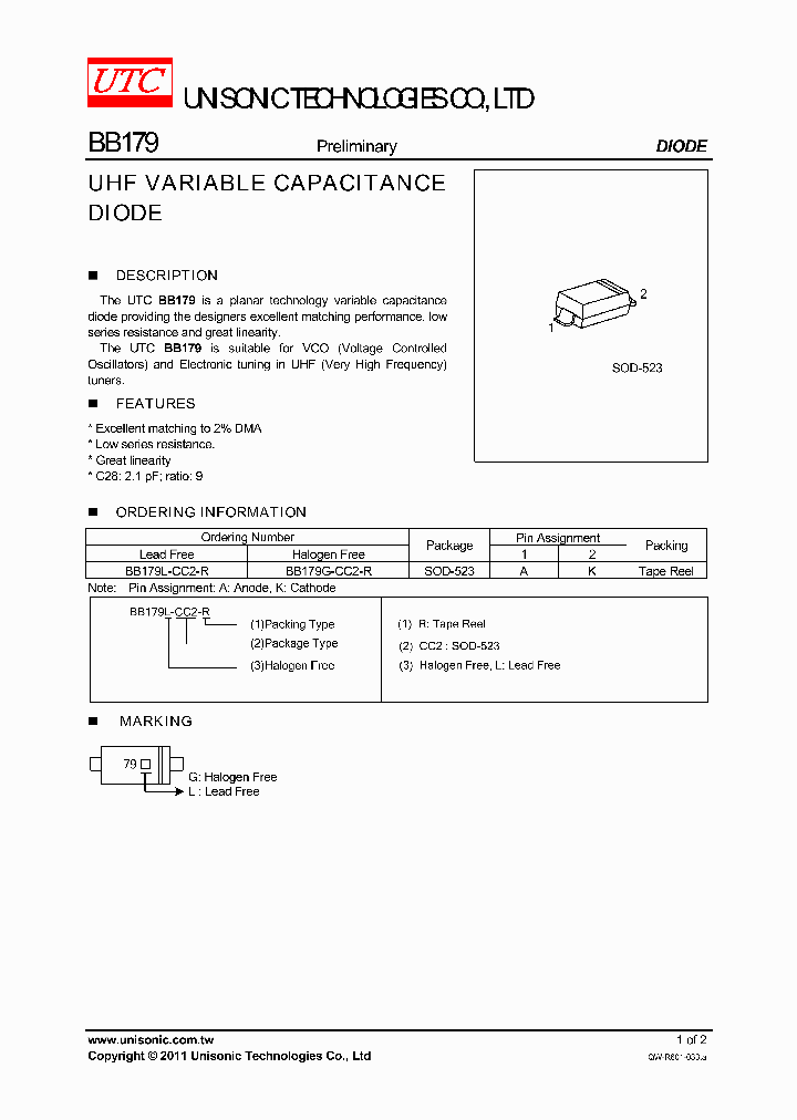BB179L-CC2-R_1540935.PDF Datasheet