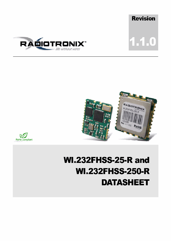 WI232FHSS-25-FCC-ST-R_862160.PDF Datasheet