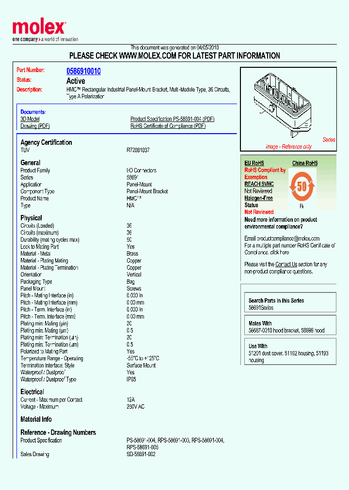 0586910010_1543235.PDF Datasheet