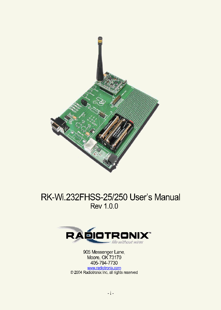RK-WI232FHSS-25-FCC_862155.PDF Datasheet