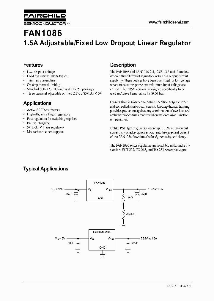 FAN1086D-285_864436.PDF Datasheet