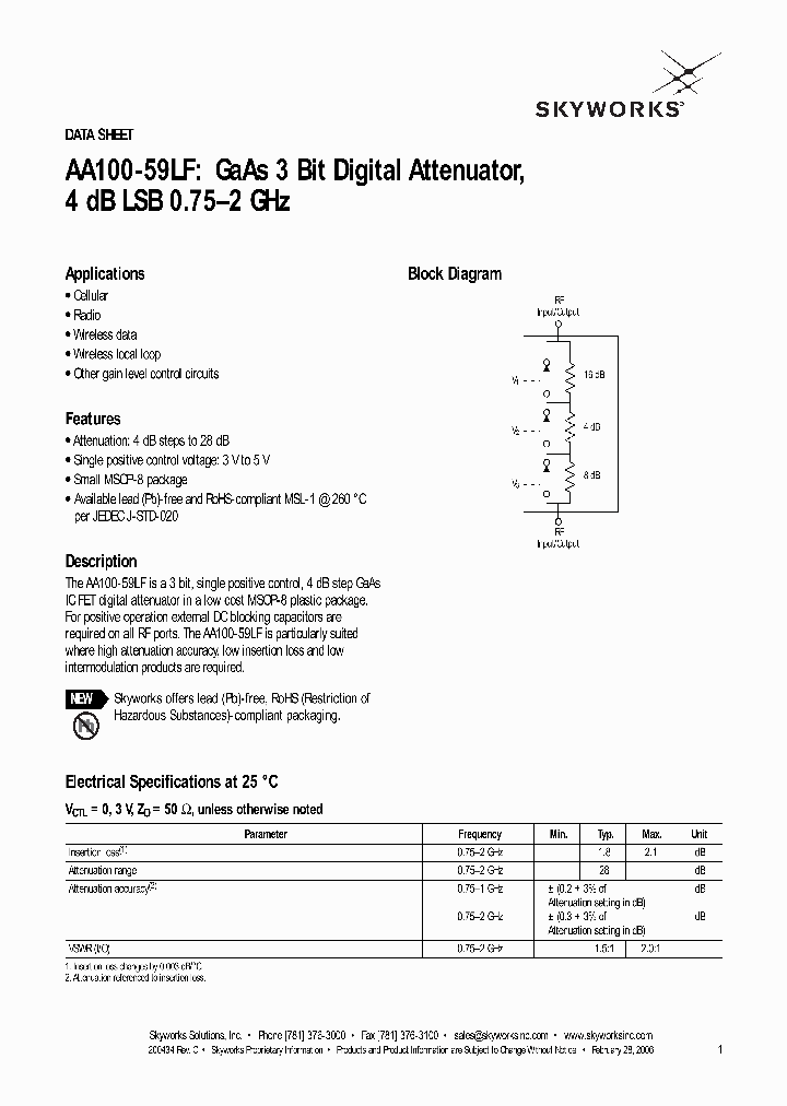 AA100-59LF_1548395.PDF Datasheet