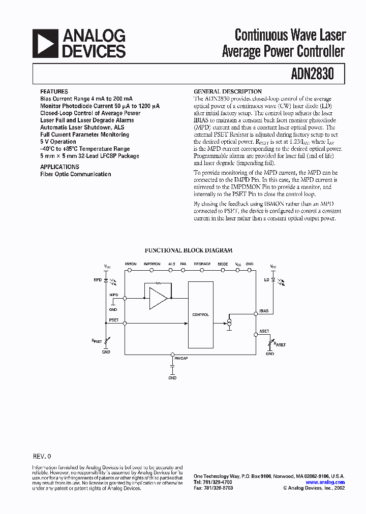 ADN2830_1548147.PDF Datasheet