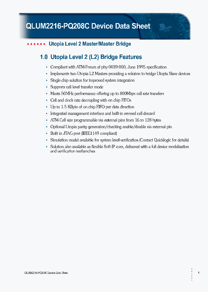QLUM2216-PQ208C_863742.PDF Datasheet