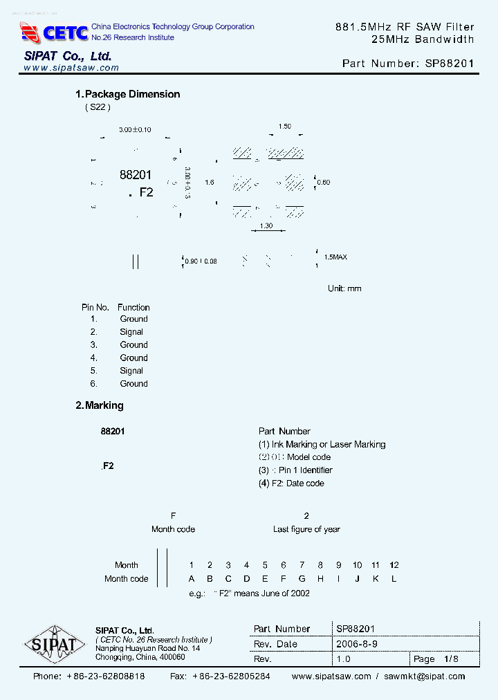 SP88201_1538043.PDF Datasheet