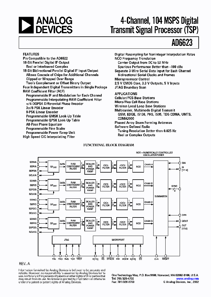 AD6623_1548134.PDF Datasheet